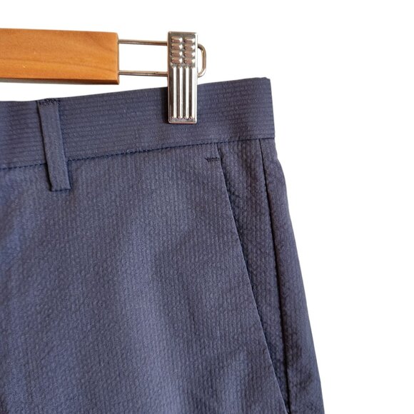 J Crew Shorts 31 Blue Men's Destination Seersucker 9" Inseam New - Picture 2 of 9